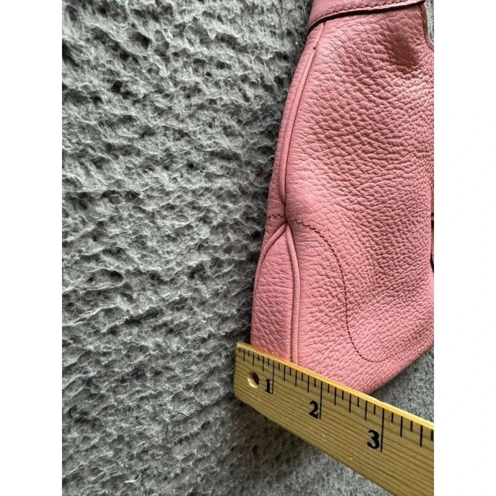 Gucci‎ Women's Pebbled Leather Jackie Small Hobo Medium Shoulder Bag Pink - Picture 13 of 13